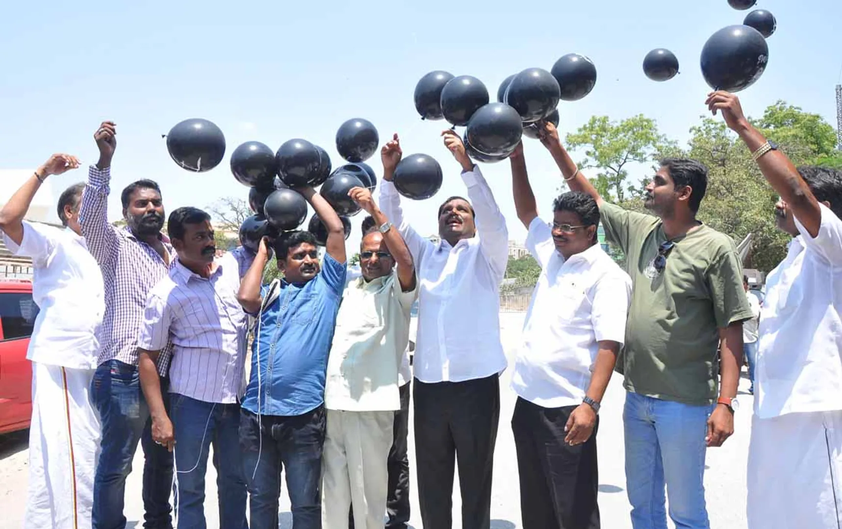 Black balloon